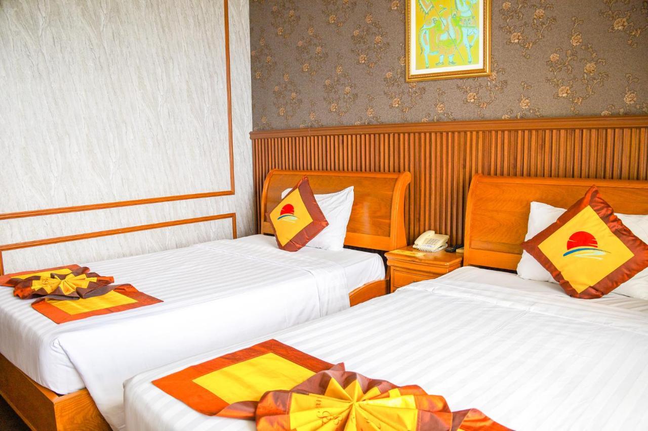 Phòng 2 Giường Đơn Nhìn Ra Khu Vườn